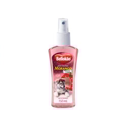 Deo Colônia Bellokão Morango Para Cães E Gatos - 150Ml