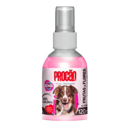 Deo Colônia Procão Frutas E Flores Para Cães E Gatos - 120Ml