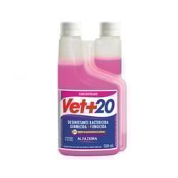Desinfetante Bactericida Vet+20 Alfazema Concentrado Para Cachorros - 500 Mililitros