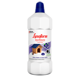 Desinfetante Neutralizador Lysoform Pets Suave Odor - 1L