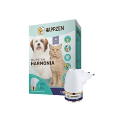 Difusor Elétrico Soft Care Happzen Com Refil 30Ml Para Gatos