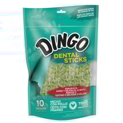 Dingo Dental Sticks Para Cães - 10 Unidades