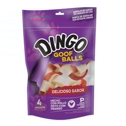 Dingo Goof Balls Petisco Premium Para Cães - 4 Unidades