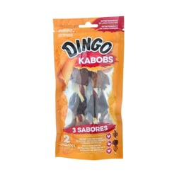 Dingo Osso Triple Flavor Kabobs Para Cães - 2 Unidades