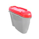 Dispenser De Ração Plast Pet Home Vermelho - 1 Unidade - 1,5 Mililitros - 1,5 Mililitros