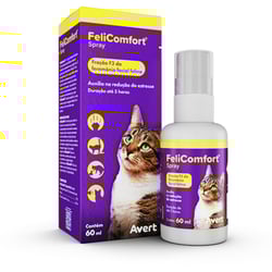 Educador Avert Felicomfort Spray Para Gatos - 1 Unidade - 60 Mililitros