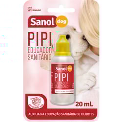 Educador Sanitário Sanol Dog Para Cães Filhotes - 20Ml
