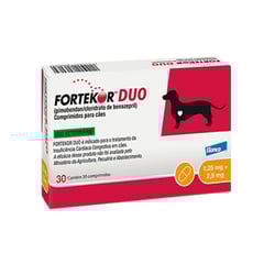 Elanco Fortekor Duo Para Cães - 30 Comprimidos