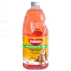 Eliminador De Odores Bellokão Citronela 2L - 1 Unidade