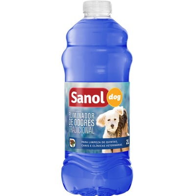 Eliminador De Odores Sanol Dog Tradicional Para Cachorros - 2 Litros