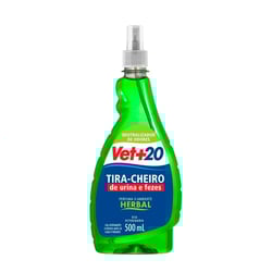 Eliminador De Odores Vet+20 Tira Cheiro Herbal - 500Ml