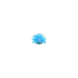 Enfeite Aquário Anêmona Azul 11Cm - 1 Unidade