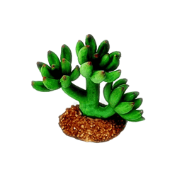 Enfeite Cactus De Silicone Soma Para Aquário - Único
