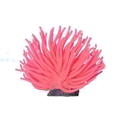 Enfeite De Aquário Soma Anêmona Rosa 11Cm - 1 Unidade