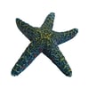 Enfeite De Resina Soma Invertebrado Estrela Do Mar Azul