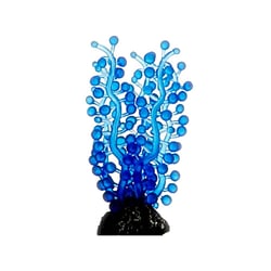 Enfeite De Silicone Soma Alga Ulva Azul