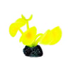 Enfeite De Silicone Soma Coral Mushroom Long Stem Amarelo
