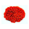 Enfeite De Silicone Soma Coral Zoanthus Colonia Vermelho