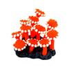Enfeite De Silicone Soma Coral Zoanthus Palithoa Laranja