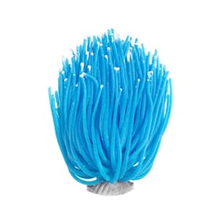 Enfeite Maxxi Anemona Azul 14Cm