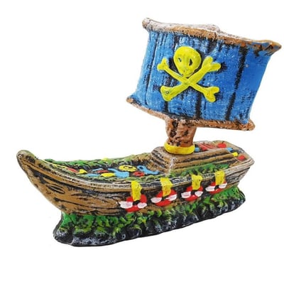 Enfeito Barco Pirata Decorado - 1 Unidade