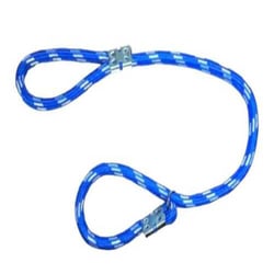 Enforcador Corda Grossa Multipatas Azul 1,5M Para Cachorros - 1 Unidade
