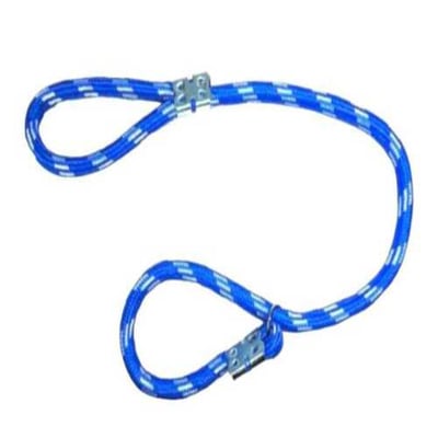 Enforcador Corda Grossa Multipatas Azul 1,5M Para Cachorros - 1 Unidade
