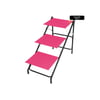 Escada E Rampa Tubline Big N°7 Rosa Para Cães E Gatos