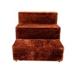 Escada Para Cães E Gatos Recriar Pet Marrom - 1 Unidade
