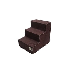 Escada Suede Marrom Fabrica Pet Para Cães