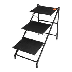 Escada Tubline Big One Preta - 1 Unidade Para Cães E Gatos