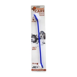 Escova Dental Good Care Azul Mundo Animal - 1 Unidade