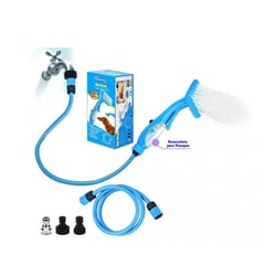 Escova Massageadora Chalesco Pet Zoom Azul Para Banho - 1 Unidade