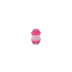 Escova Massageadora Para Banho Rosa - 1 Unidade
