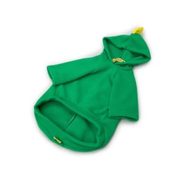 Fantasia De Dinossauro Cansei De Ser Gato Verde Para Pets - 1 Unidade - Tamanho P
