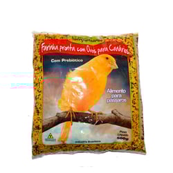 Farinhada Com Ovos Nutripássaros 500G Para Canários - 1 Unidade