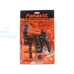 Ferramentas De Jardim Famastil Com Ducha Engate Rápido - Kit Completo