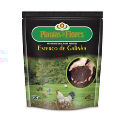 Fertilizante Esterco Galinha Plantio Plantas & Flores - 750G