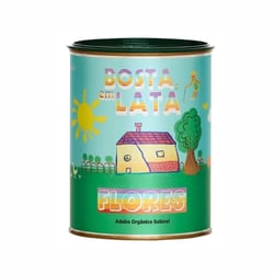 Fertilizante Orgânico Bosta Em Lata Para Flores 400G - 1 Unidade