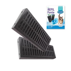 Filtro Chalesco Waterland Para Gatos - 3 Unidades