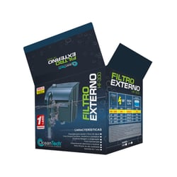 Filtro Externo Ocean Tech Hf 0300 300Lh Para Aquarios - 220 Volts