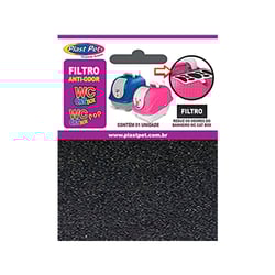 Filtro Refil Plast Pet Para Banheiro De Gato - 1 Unidade