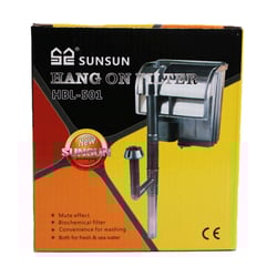 Filtro Sun Sun Hang On Hbl-501 400L/H - 1 Unidade - 110 Volts