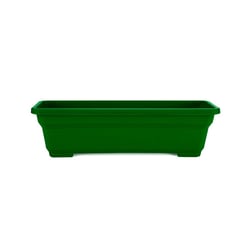 Floreira Desli Vicenza Verde Escuro 30Cm