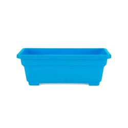 Floreira Vicenza Azul Claro 20Cm Para Casa E Jardim