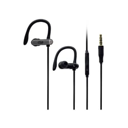 Fone De Ouvido I2Go Intra-Auricular Sport Go Preto Com Fio