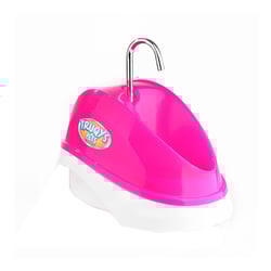 Fonte Bebedouro Automática Bivolt Truqys Para Cães E Gatos - Rosa - 2 Litros