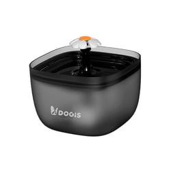Fonte De Água Automática Dogis Clear Water Black - 2 Litros