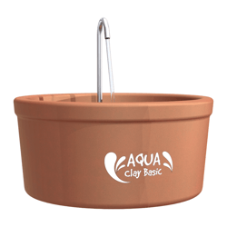 Fonte De Cerâmica Aqua Clay Amicus 2,5L Para Cães E Gatos - 1 Unidade