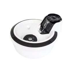 Fonte Petlon Para Cães E Gatos - Branco E Preto - 1 Unidade - 220 Volts